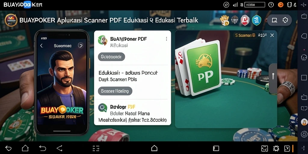 Tampilan antarmuka aplikasi BUAYAPOKER yang sederhana dan efisien.